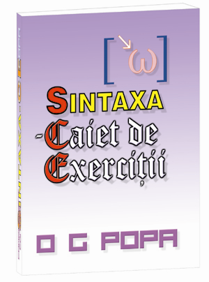 Sintaxa - Caiet de Exercitii