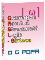 Gramatica Romana Structurata Logic - Sintaxa